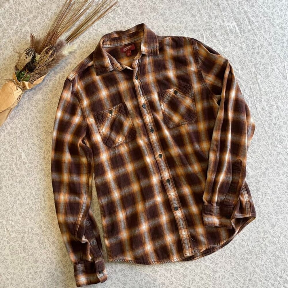 Arizona Jean Co. Men’s Plaid Flannel Size Small